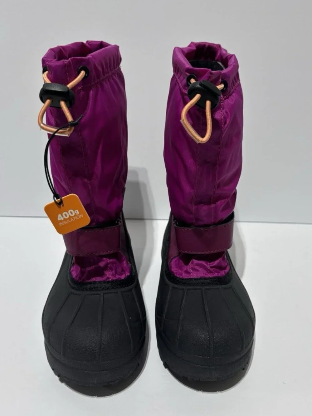 Columbia Youth Powderbug Forty Waterproof Winter Boots Purple, Girls’ Size 4 M
